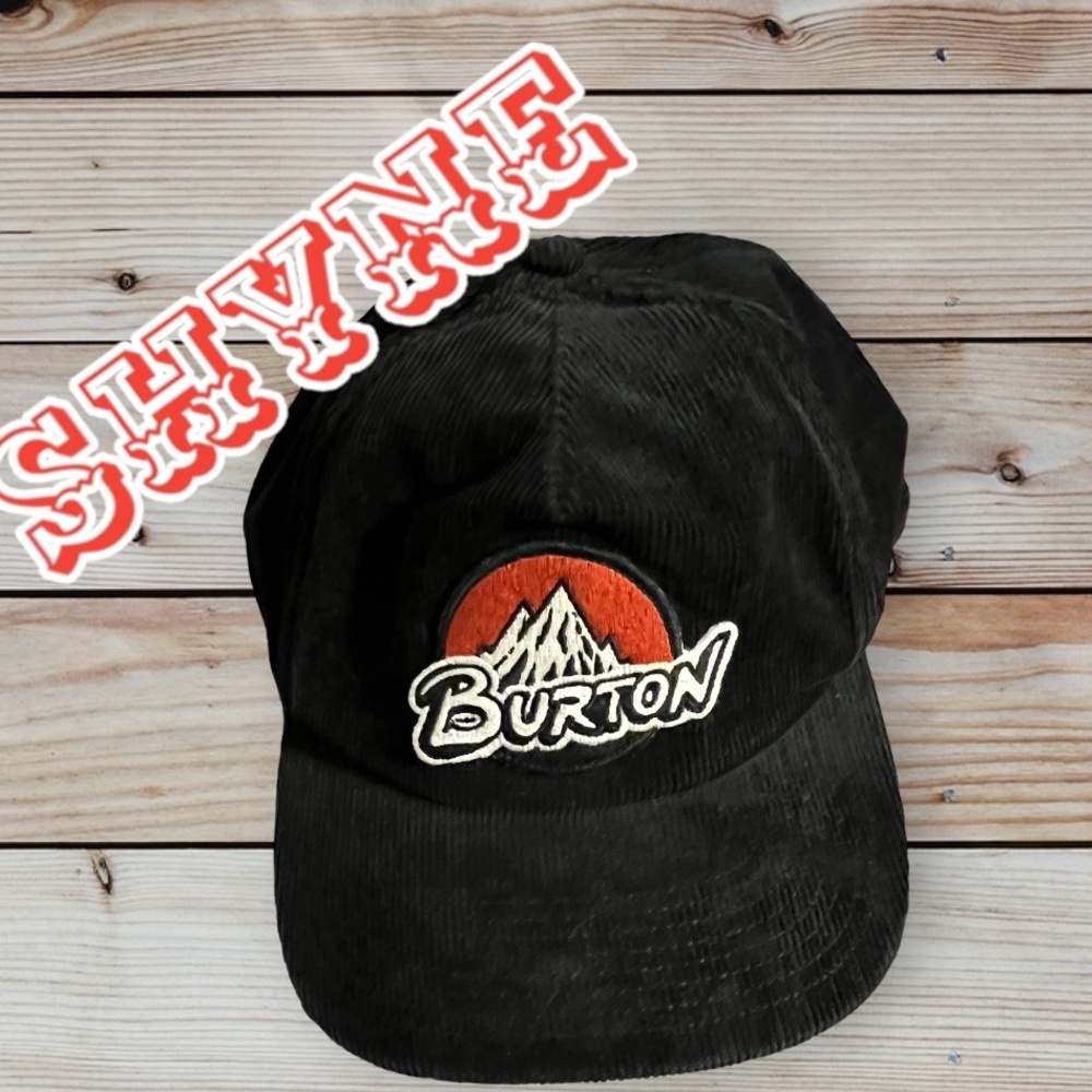 Vintage Burton Hat Corduroy Used  Good Condition O/S